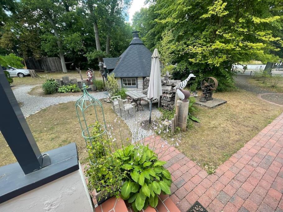 Ferienwohnung Im Landhaus Labes นอยกลอบโซว ภายนอก รูปภาพ